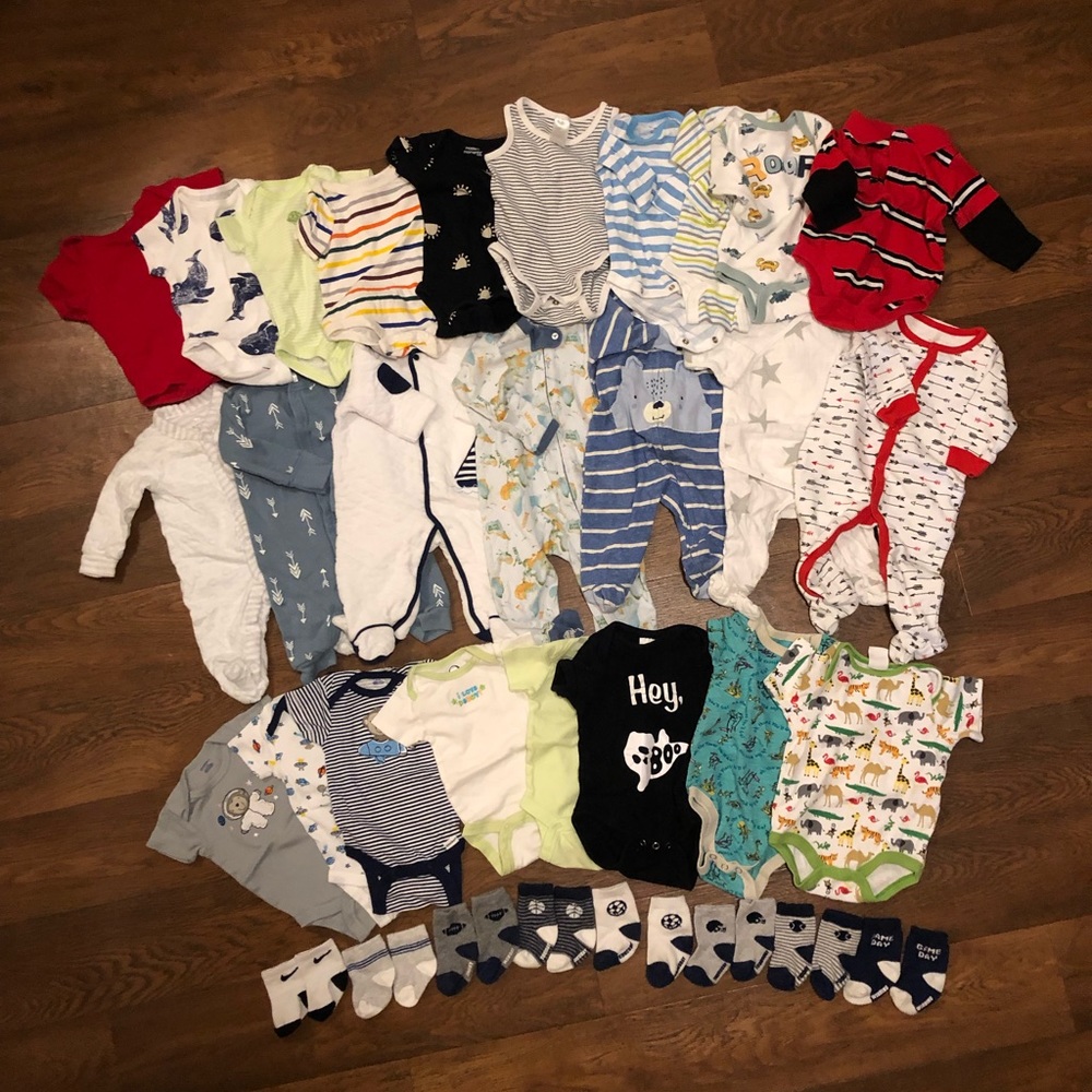 0-3 month Baby Boy Bundle